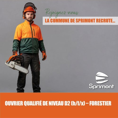 Recrutement ouvrier forestier (F/H/X)