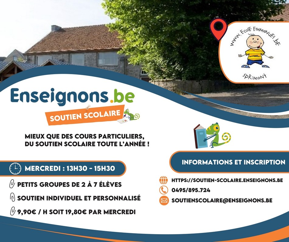 Soutien scolaire à Emmanuel