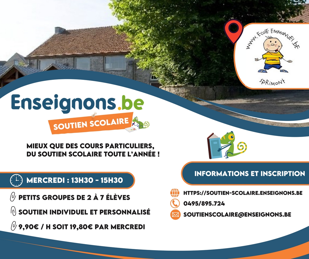 Soutien scolaire à Emmanuel