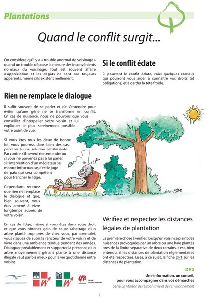Fiche info quand le conflit surgit